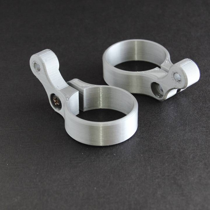 mudguard fitting parts spare bicycle spareparts fender 3D print model - Mito3D