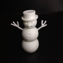snowman toys & games christmas print cartoon decoration easy winter snow 3d print model - Mito3D