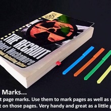 place marks mark places & garden reading book easy idea magazine office school simple test bookmark books household guide entertainment read organization locate bookmarks practical guides manuals placemark recipe 3d print model - Mito3D