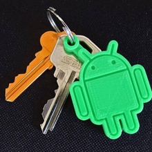 android key fob owner print fashion & accessories iphone apple cartoon chain fun galaxy keychain logo mobile phone phones s4 samsung icon novelty s5 s6 chains ring rings 3d print model - Mito3D