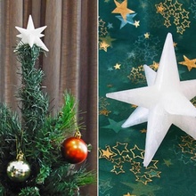 christmas star - tree & garden topper angel holiday ornament decoration santa claus treedecorationfestive 3d print model - Mito3D