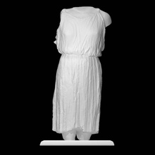 torso female dancer scan marble 3d print model - Mito3D