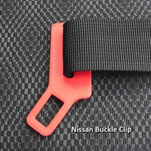 car bag restraint - stops flying spare parts holder belt laptop vehicle seat nissan qashqai practical holds solution secures restrainer 3d print model - Mito3D