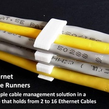 ethernet cable corredores jardín fácil oficina sencillo ordenado organización cables redes administración red solución soluciones cableado gerente hogar 3d print model - Mito3D