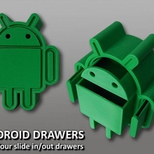 android drawers fan art christmas holder iphone apple arduino container drawer droid fun galaxy gift hobby idea ipad kitchen mobile model models office parts phone robot samsung sci-fi simple stand 3d print model - Mito3D