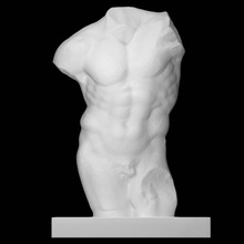 torso hercules scan herakles 3d print model - Mito3D
