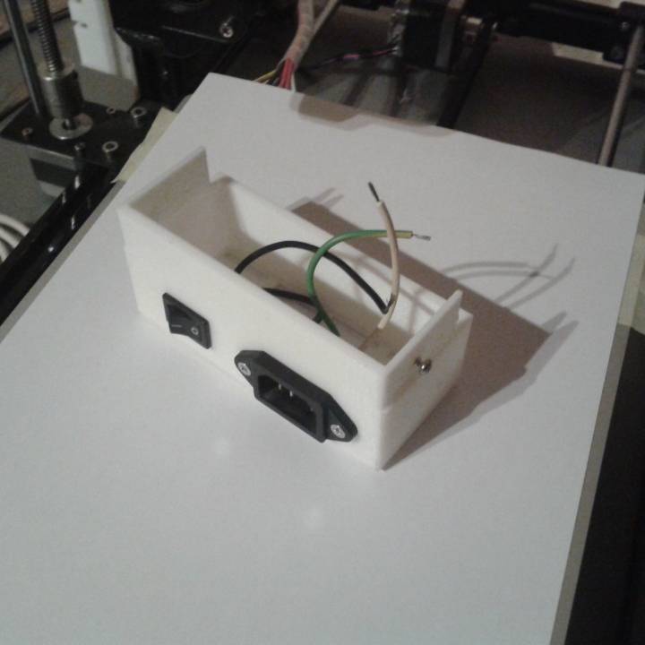 Coperchio alimentatore 24v construire 3d imprimante 3D print model - Mito3D