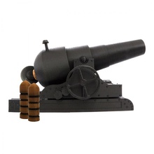 big cannon - les 500 millions la begum props & cosplay gun steampunk jules verne 3d print model - Mito3D