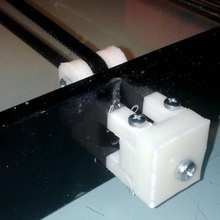 anet a8 belt tensioner axis build 3d printer yaxis 3d print model - Mito3D