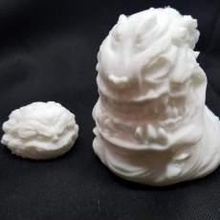 evil blob trio tabletop miniatures miniature wargame role playing games 3d print model - Mito3D