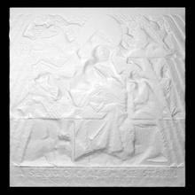 Noël autel analyse sculpture conceptuel soulagement 3d print model - Mito3D
