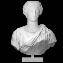 Statue Frau Scan Büste praxiteles Fragment 3d print model - Mito3D