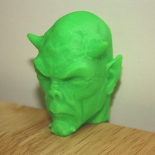 demonios cabeza fan art 3d print model - Mito3D