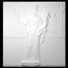 personification liberty generosity scan sculpture relief 3d print model - Mito3D