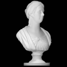 maria voronikhina escanear busto mujer 3d print model - Mito3D