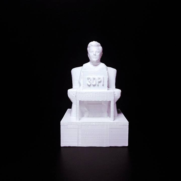 3dpi troféu jardim 3D print model - Mito3D