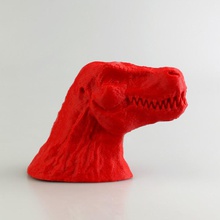 t-rex dinosaur head toys & games bust creature dino trex 3d sculpt 3d print model - Mito3D