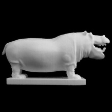 hippopotamus natural history museum london scan nature science hippo naturalhistorymuseum 3d print model - Mito3D