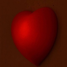 brillante pared corazón jardín LED ligero enamorado san valentin día San Valentín 3d print model - Mito3D