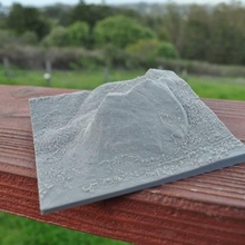 yosemite lembert cupola formazione scolastica arrampicata 3d carta geografica topo lidar 3d print model - Mito3D