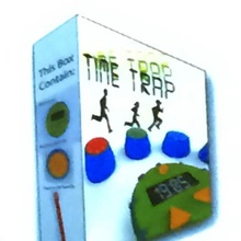 imakrthon entry - time trap toys & games lsbu londonsouthbankuniversity timetrap 3d print model - Mito3D