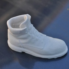detailed scan work boot fashion & accessories photogrammetry 3dpt agisoft photoscan 3d print model - Mito3D