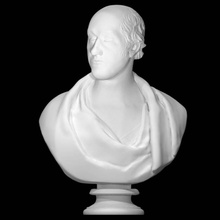 george canning scan bust man 3d print model - Mito3D
