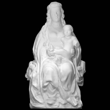 madonna child scan christianity gothic sculpture wood child religion madonna