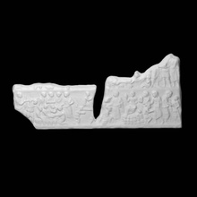 funerario stele scene miracoli Cristo scansione lapide miracolo 3d print model - Mito3D