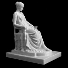 penélope robert hull fleming museo vermont estados unidos scan mitología escultura mármol feminismo 19thcentury 3d print model - Mito3D