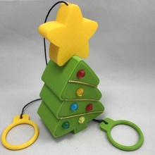string climbing christmas tree & garden christmastree 3d print model - Mito3D