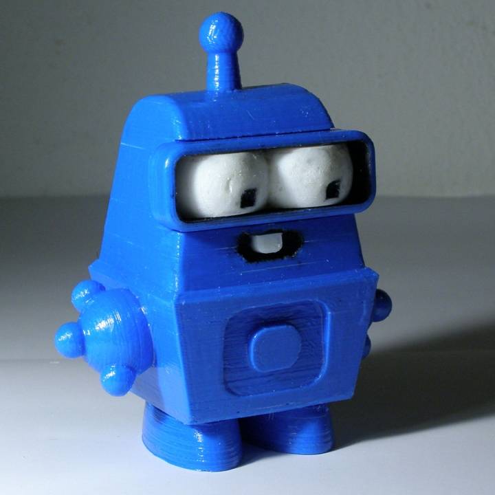 baby bender fan art robot futurama benders free cad season 7 bots bees 3D print model - Mito3D