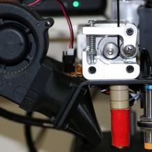 Printrbot einfach Metall verbessert fließen Ventilator Gebläse Aktualisierung bauen 3d Drucker Leichentuch Leitung Luft 3d print model - Mito3D