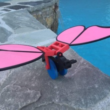 push toy butterfly toys & games 3d print model - Mito3D