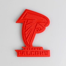 atlanta falcons logotipo fan art deporte 3d print model - Mito3D