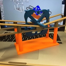 Spinnen Spielzeug Delfine Spielzeuge Spiele Delfin drehendes 3d print model - Mito3D