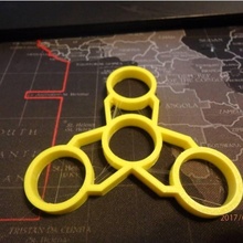 agitarse hilandero wingnut2k 5 juguetes juegos juguete mano 3d print model - Mito3D