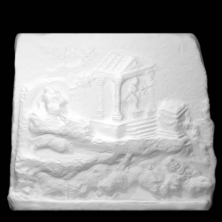 relief idyllic-sacred landscape scan idyllic sacred 3D print model - Mito3D