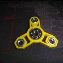 fidget nut spinner - wingnut2k 14 toys & games toy hand 3d print model - Mito3D