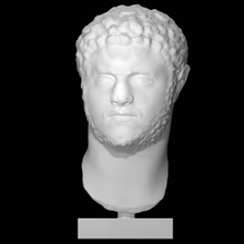 portrait caracalla scan head 3d print model - Mito3D
