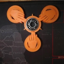 hand king fidget spinner - wingnut2k toys & games gameofthrones toy 3d print model - Mito3D