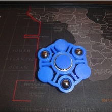 1 2 ball bearing fidget spinner - wingnut2k toys & games toy hand 3d print model - Mito3D