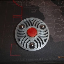 1 2 ball bearing fidget spinner - wingnut2k 7 toys & games toy hand 3d print model - Mito3D
