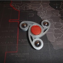 1 2 ball bearing fidget spinner - wingnut2k 9 toys & games toy hand 3d print model - Mito3D
