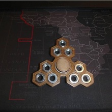 fidget nut spinner - wingnut2k 16 toys & games toy hand 3d print model - Mito3D