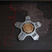 bolt halo fidget spinner - wingnut2k 1 toys & games toy hand 3d print model - Mito3D