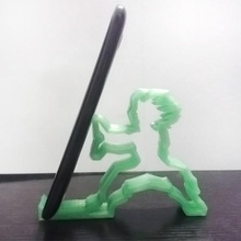 goku support smartphone gadgets l'électronique manga téléphone dragonballz 3d print model - Mito3D