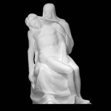 Mémorial pieta ' analyse Pieta pierre tombale 3d print model - Mito3D