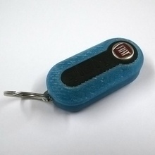 fiat chiave guscio ricambio moda accessori auto gadget 3d print model - Mito3D
