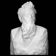 portrait artist petr buchkin scan head pietr 3d print model - Mito3D